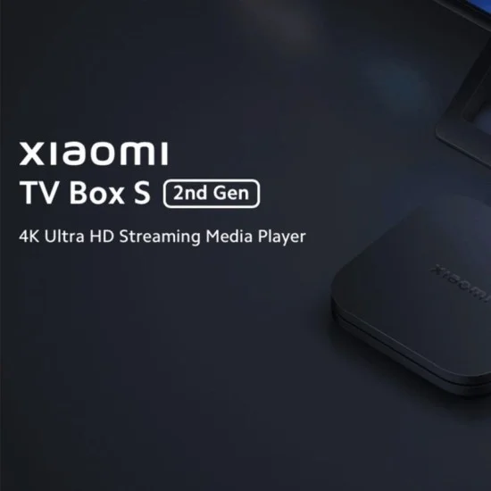 تي في بوكس شاومي مشغل وسائط الجيل الثاني بدقة 4K الترا اتش دي - أسود